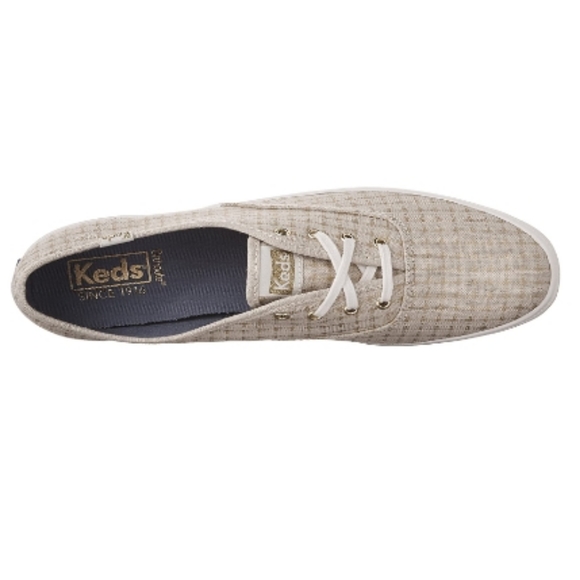 KEDS-Champion☀️Gold☀️Foil Ticking Dot Sneakers - Picture 4 of 12